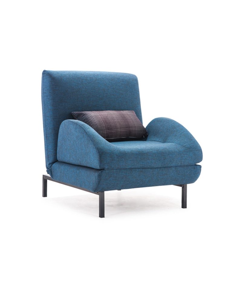 白色简约圆形椅子 - 图片 3