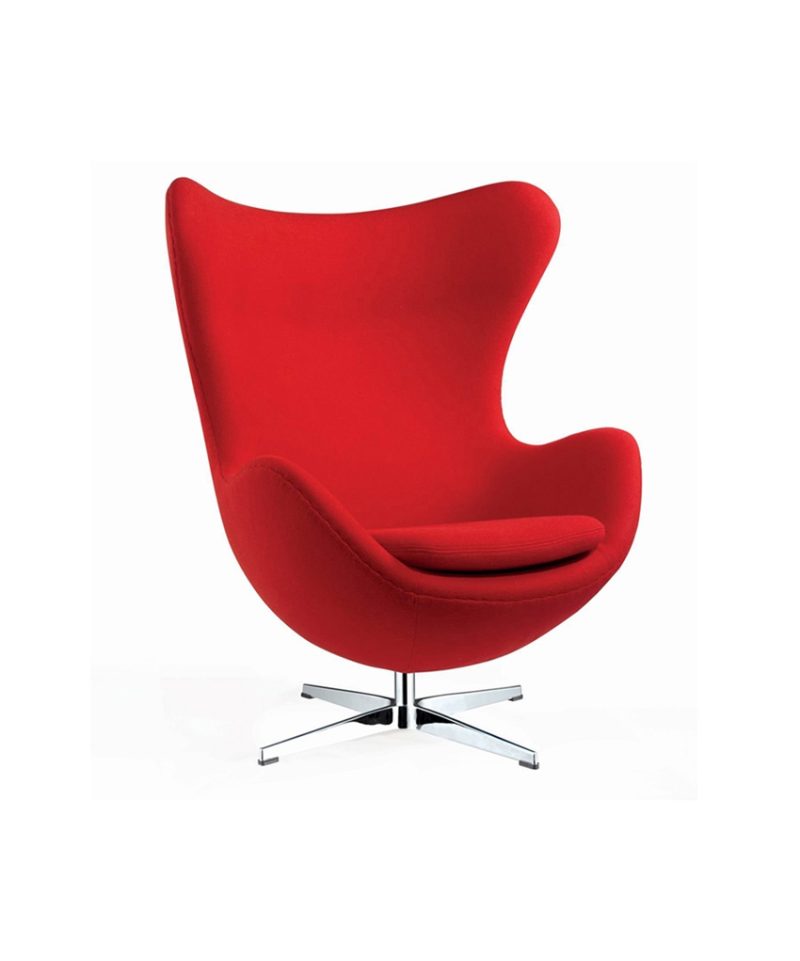 红色懒人简单椅子